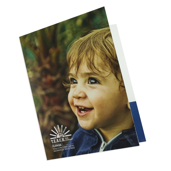 Presentation Folder printed full color on 12 or 14 PT C1S... from ASI 32050 Admore / Admore®