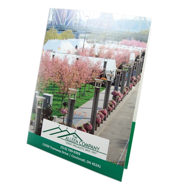 Presentation Folder printed full color on 12 or 14 PT C1S... from ASI 32050 Admore / Admore®