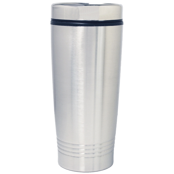 Stainless steel travel mug with plastic interior, 16 oz.... from ASI 36988 Artek USA Inc / Artek™