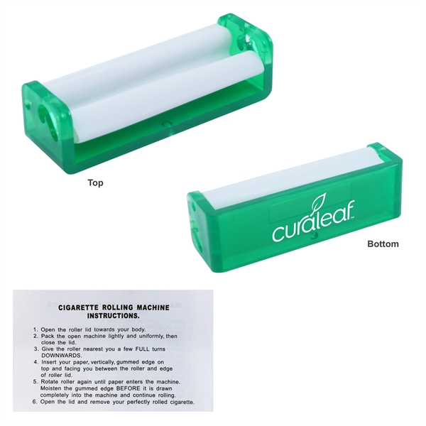 3.4" x 1" x 1" plastic rolling machine; fits 78mm rolling... from ASI 90807 Tekweld