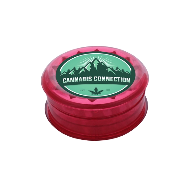 2.325" x 1" large plastic grinder with center magnet.... from ASI 90807 Tekweld