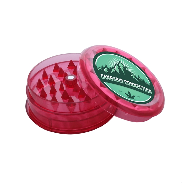 2.325" x 1" large plastic grinder with center magnet.... from ASI 90807 Tekweld