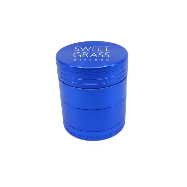 1.5" x 1.8" medium-sized aluminum grinder with 4 compartments; includes magnetic... from ASI 90807 Tekweld