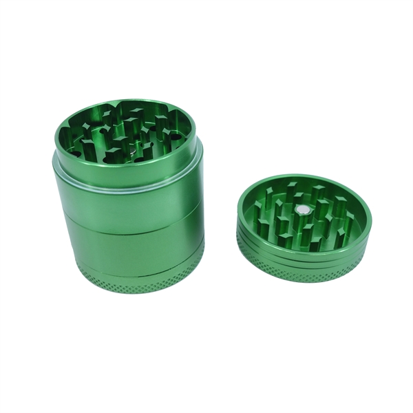 1.5" x 1.8" medium-sized aluminum grinder with 4 compartments; includes magnetic... from ASI 90807 Tekweld