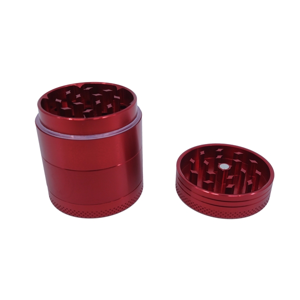 1.5" x 1.8" medium-sized aluminum grinder with 4 compartments; includes magnetic... from ASI 90807 Tekweld
