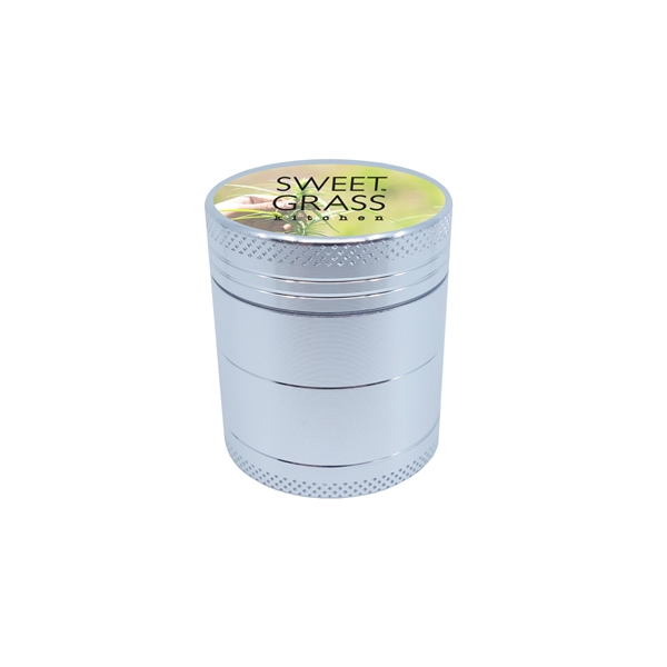 1.5" x 1.8" medium-sized aluminum grinder with 4 compartments; includes magnetic... from ASI 90807 Tekweld