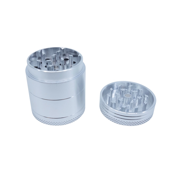 1.5" x 1.8" medium-sized aluminum grinder with 4 compartments; includes magnetic... from ASI 90807 Tekweld