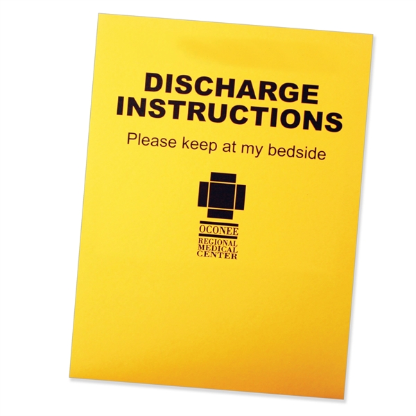 Economical one color printed presentation folder... from ASI 32050 Admore / Admore®