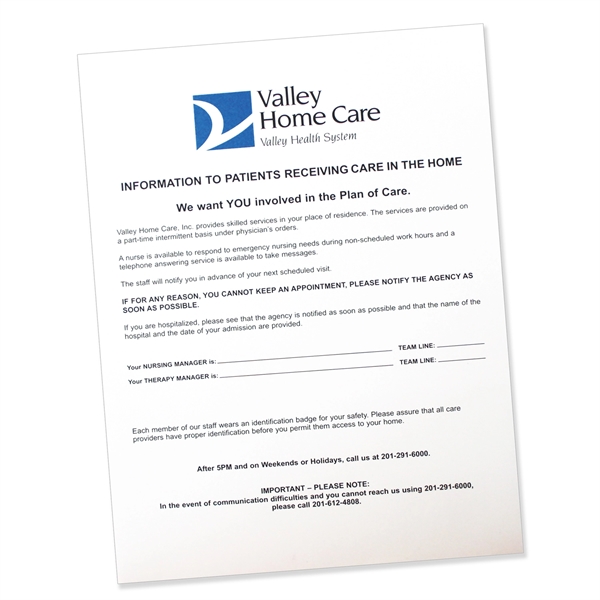 Economical presentation folder printed with two PMS colors.... from ASI 32050 Admore / Admore®