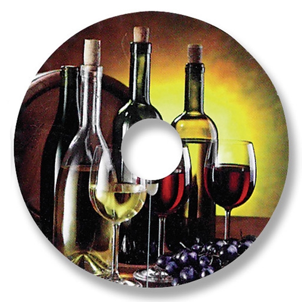 Compostable wine glass tag.... from ASI 35500 American Greenwood Inc / Sprout Tyme Line by American Greenwood