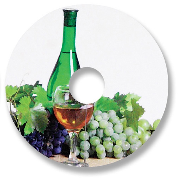 Compostable wine glass tag.... from ASI 35500 American Greenwood Inc / Sprout Tyme Line by American Greenwood