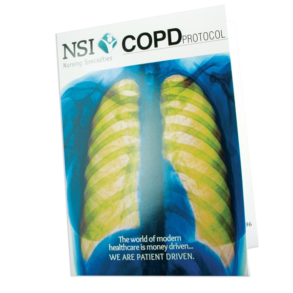 Large 9" x 12" presentation folder with square corners and two... from ASI 32050 Admore / Admore®