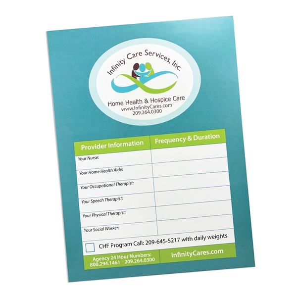 Large 9" x 12" presentation folder with square corners and two... from ASI 32050 Admore / Admore®