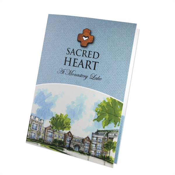 Large 9" x 12" presentation folder with square corners and two... from ASI 32050 Admore / Admore®