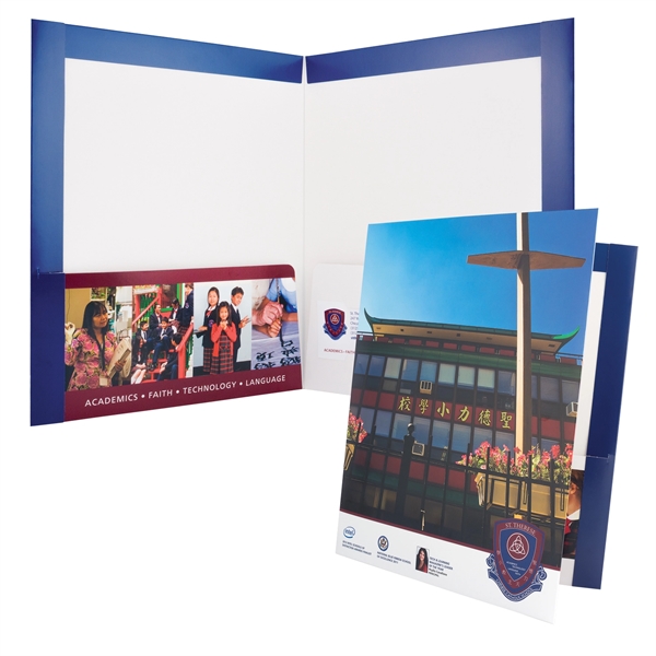 Reinforced Edge Folder with two pockets... from ASI 32050 Admore / Admore®