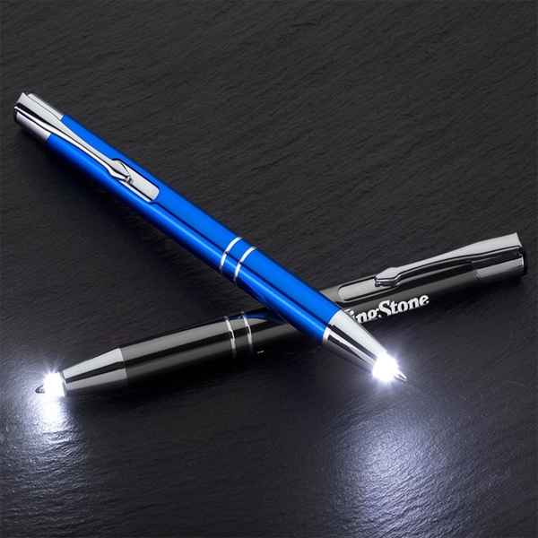 Metallic Light Up Pens... from ASI 31517 Admart Products / Admart Line