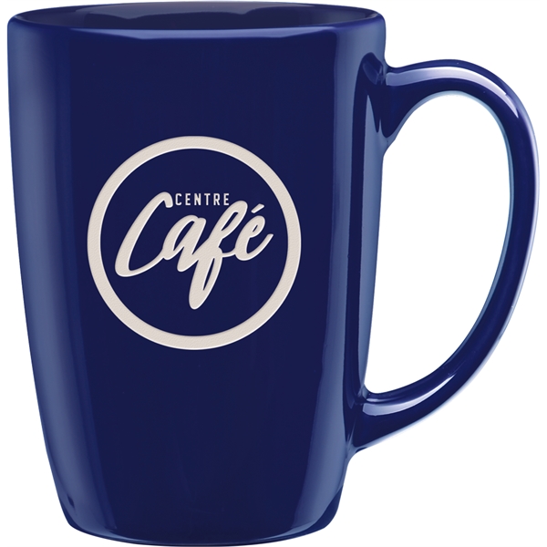 16 oz. ceramic mug with customization.... from ASI 71920 Moderne Glass Company Inc / Glass America®