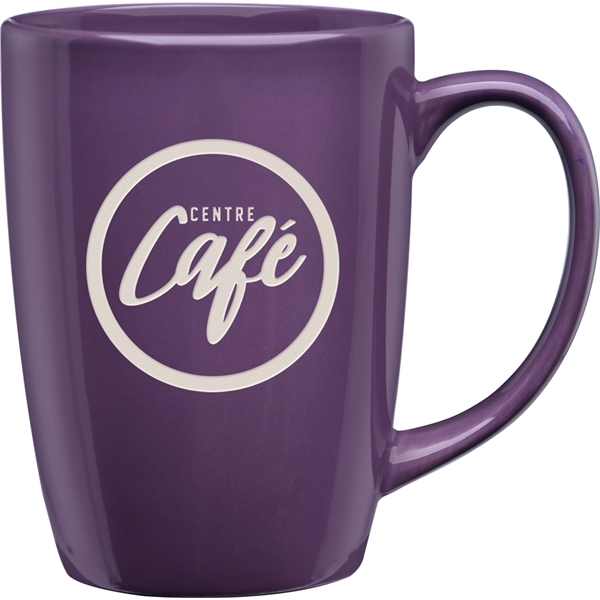 16 oz. ceramic mug with customization.... from ASI 71920 Moderne Glass Company Inc / Glass America®