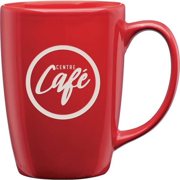 16 oz. ceramic mug with customization.... from ASI 71920 Moderne Glass Company Inc / Glass America®