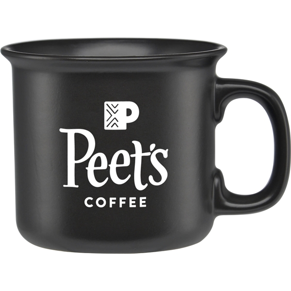 14 oz. ceramic mug with a natural looking, matte style finish... from ASI 71920 Moderne Glass Company Inc / Glass America®