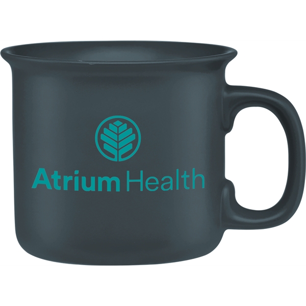 14 oz. ceramic mug with a natural looking, matte style finish... from ASI 71920 Moderne Glass Company Inc / Glass America®