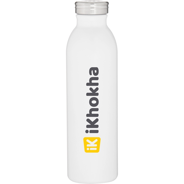 20.9 oz double wall 18/8 stainless steel thermal bottle with copper... from ASI 51197 ETS Express, LLC