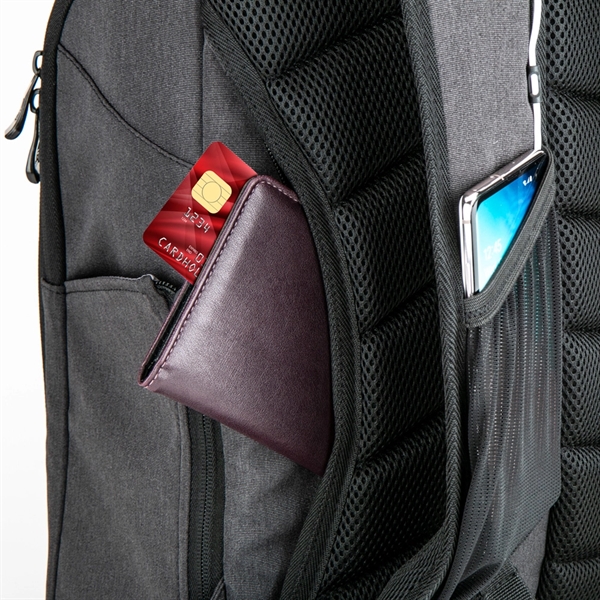 Tech backpack with zip closure and shoulder straps.... from ASI 88060 Snugz/USA Inc / Sweda®