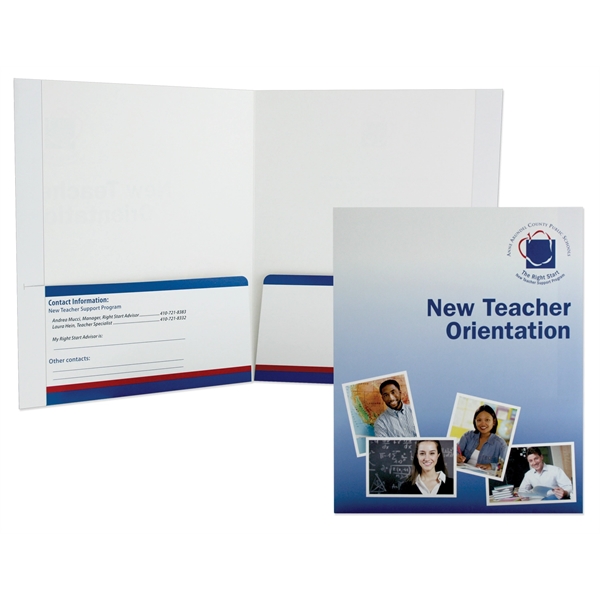 Folder with two pockets and reinforced edges.... from ASI 32050 Admore / Admore®