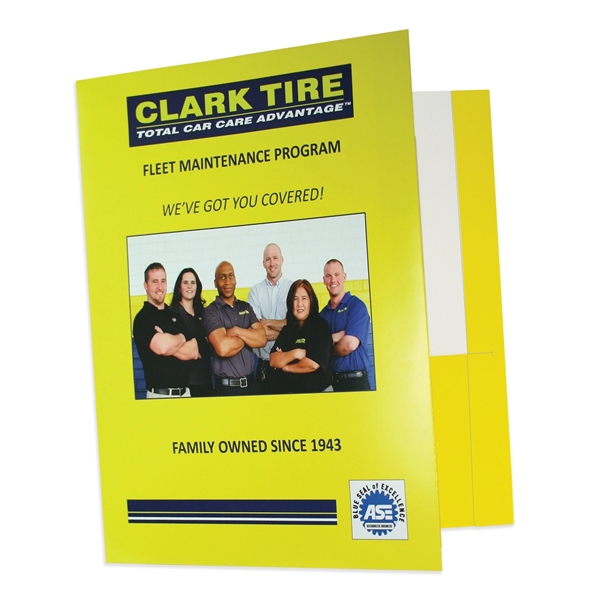 Folder with two pockets and reinforced edges.... from ASI 32050 Admore / Admore®