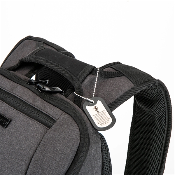 Tech backpack with zip closure and shoulder straps.... from ASI 88060 Snugz/USA Inc / Sweda®