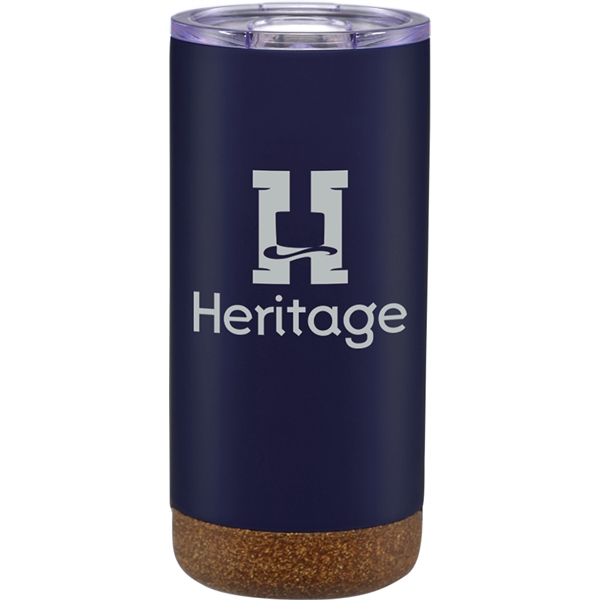 18 ounce double walled, vacuum insulated stainless steel tumbler with push... from ASI 71920 Moderne Glass Company Inc / Glass America®