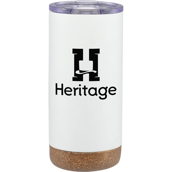 18 ounce double walled, vacuum insulated stainless steel tumbler with push... from ASI 71920 Moderne Glass Company Inc / Glass America®