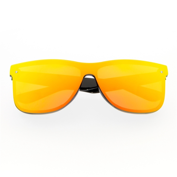 Quality polycarbonate premium mirrored retro sunglasses, 100% UVA/UVB lenses, frame available... from ASI 57371 Eyevertising