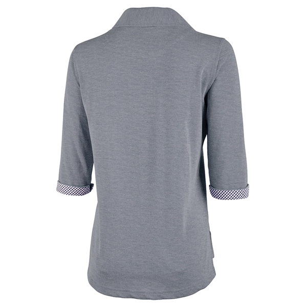 58/42 cotton and polyester women's Naugatuck button-down shirt.... from ASI 44620 Charles River Apparel