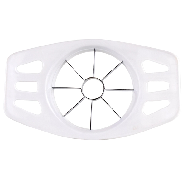 7" white slicer/corer for apples that slices them into eight pieces.... from ASI 38120 Ball Pro / Diversified Quality Kitchenware