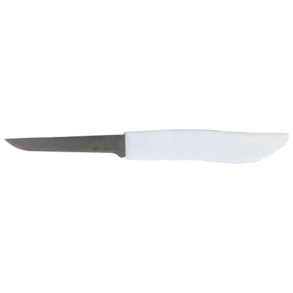6" white handle paring knife with stainless steel blade.... from ASI 38120 Ball Pro / Diversified Quality Kitchenware