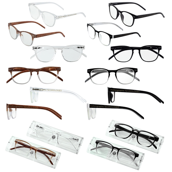 Eyeglasses that protect eyes from overexposure to blue light.... from ASI 62190 Illini