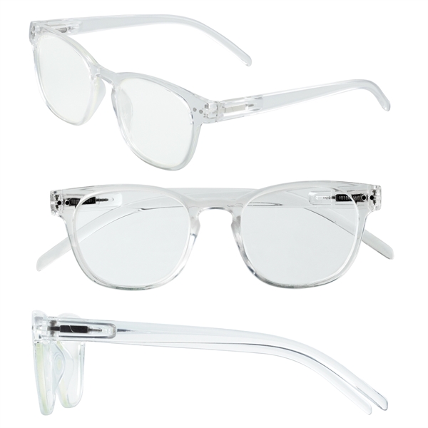 Eyeglasses that protect eyes from overexposure to blue light.... from ASI 62190 Illini