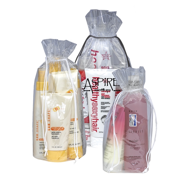 4x10" Vinyl Drawstring Bag... from ASI 92480 Uniflex / U F