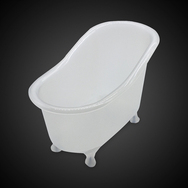 Bathtub-shaped serving bowl made of plastic with customization.... from ASI 42016 Brighter Promotions Inc