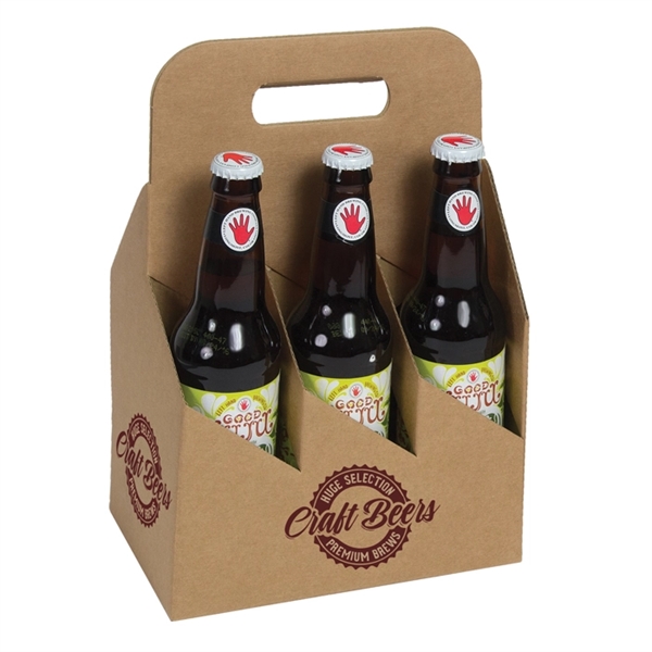 6 Beer Bottle Carrier Folding Box... from ASI 92480 Uniflex / U F