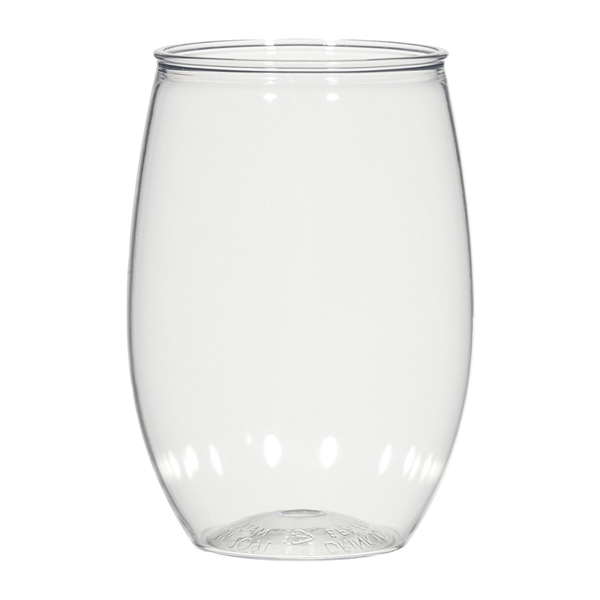 16 oz. clear stemless wine glass made in the USA of... from ASI 61125 Hit Promotional Products / Hit®
