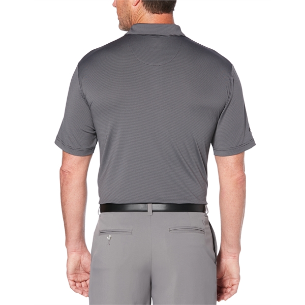 Fine Line Stripe Polo UPF 50 with Self fabric collar with... from ASI 38120 Ball Pro / Diversified Quality Kitchenware