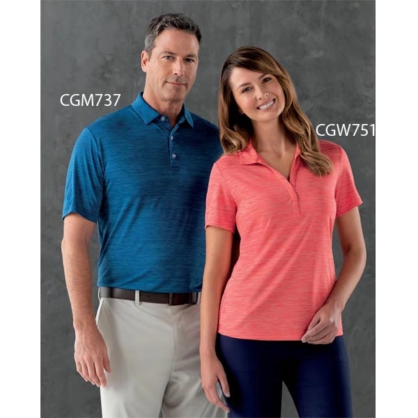 Men's Broken Stripe Polo UV Repel technology keeps skin safe from... from ASI 38120 Ball Pro / Diversified Quality Kitchenware