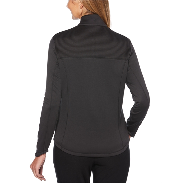 This ladies ottoman fleece pullover on seam front open pockets with... from ASI 38120 Ball Pro / Diversified Quality Kitchenware