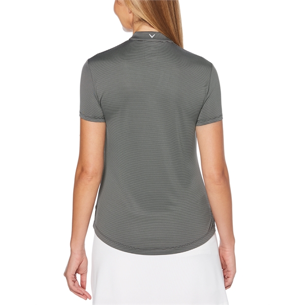 Ladies Fine Line Stripe Polo UV Repel technology keeps skin safe... from ASI 38120 Ball Pro / Diversified Quality Kitchenware