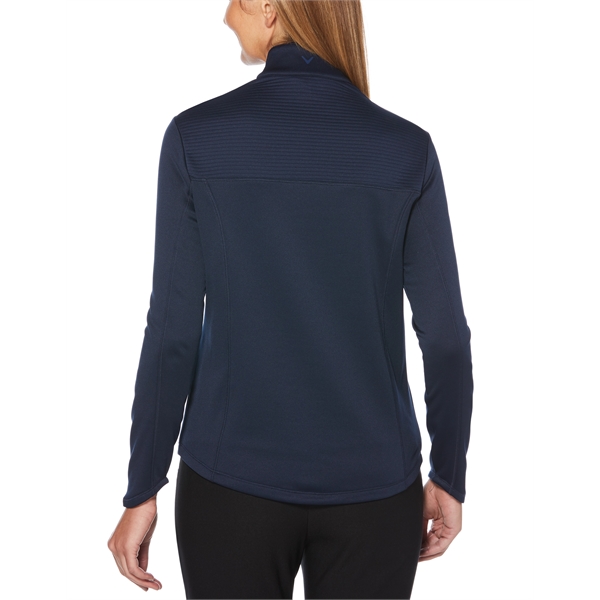 This ladies ottoman fleece pullover on seam front open pockets with... from ASI 38120 Ball Pro / Diversified Quality Kitchenware