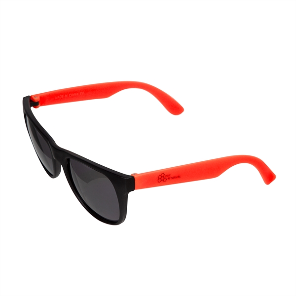 Plastic color pop sunglasses with UV 400 protection.... from ASI 62088 IDProductsource