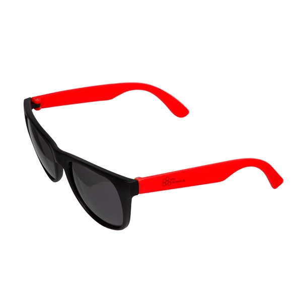 Plastic color pop sunglasses with UV 400 protection.... from ASI 62088 IDProductsource