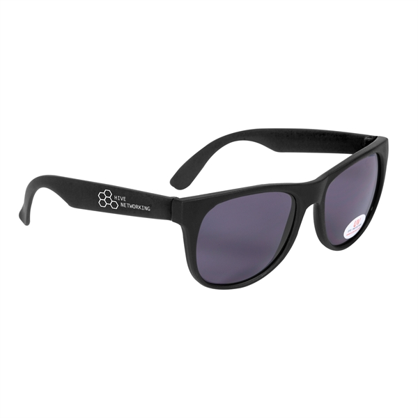 Plastic color pop sunglasses with UV 400 protection.... from ASI 62088 IDProductsource